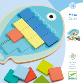 Djeco - Jeux Éducatifs Bois - Mosa Color