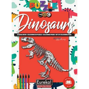 3D Puzzle Books - Dinosaures